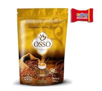 Trinovi Osso Turkish Ottoman Coffee, 1 x 200g, Traditional, Aromatic Ottoman Coffee, Freshly Ground, Flavored Roasted Coffee, Including Tony's Chocolate
