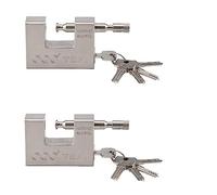 Trintion 2Pcs 94mm Container Padlock Heavy Duty Warehouse Container Lock Picking Set Lock Padlock for Garages Containers Lockers Gates Warehouses