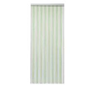 Trintion Aluminium Chain Curtain 90x214.5cm Insect Pest Control Door Screen Curtains Home Door Fly Screen Insect Bug Screen Strip Blinds String Doorways Divider Door Chain Curtain Green Silver
