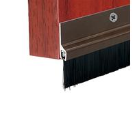 Trintion Aluminium Draught Excluder Strip - 100cm Door Bottom Sweep Dust Seal for Draft Blocker