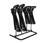 Trintion Boot Rack Holds 2 Pairs Wellies Iron Walking Shoes Stand Boot Trees Storage Holder Indoor and Outdoor Shoe Racks for Wellington Walking Riding Boots