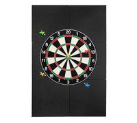 Trintion Dart Board Wall Protector | Self-Adhesive Felt Wall Protector for Dartboard | Durable Dartboard Surround | Dartboard Backing Felt Tiles | Wall Protection 12"x12" (6)
