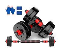 Trintion Dumbbells Set Dumbells weights Adjustable Hand Weight Lifting Strength Training Free Weights Barbell Fitness for Home Gym Workout (15 KG)