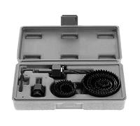Trintion Hole Saw Sets 11Pcs Holesaw Set 19-64Mm Holesaw Kit Hole Cutter Set High Carbon Steel Hole Saws Hardened Circular Holesaw