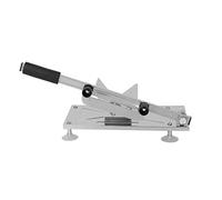 Trintion Meat Slicer Manual Mutton Roll Food Slicers Stainless Steel Adjustable Thickness Slicer Meats Cutter Machine Frozen Meats roll slicers for Home Use