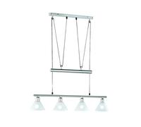 Trio 4 LTE JoJo Pendant Lamp, Nickel Mat