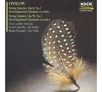 TRIO A CORDES FRANCAIS (trio) - String Quartet Op.8/1, String Quintet Op.78/1