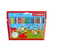 Trio A-Z Markers 24 Colours Stabilo
