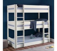 Trio Bunk Bed - 3 Level - White