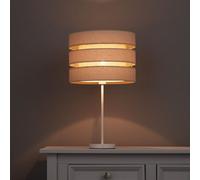 Trio Cream Contemporary Cylinder Light Shade (D)28Cm