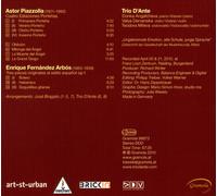 TRIO D'ANTE PLAY ASTOR PIAZZOLLA & ENRIQUE ARBOS NEW CD