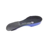 Trio Easy Fit 3/4 Length Slim Fit Orthotic Insole with Heel Wedge & Arch Support for Improved Foot Stability | Microfibre Adjustable PMP Cushioning Pad for Plantar Fasciitis, Heel & Arch Pain Relief