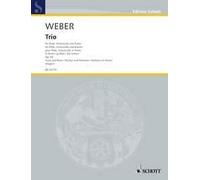 Trio G minor op. 63 WeV P.14 Carl Maria von Weber Set Flute, Cello and Piano Sch