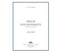 Trio in Five Movements: Cello Part (Classical Music Scores)