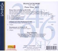 Trio Italiano - Schubert: Piano Trio Op.99 D 898, Adagio (Notturno) D 897, Sonatensatz D 28