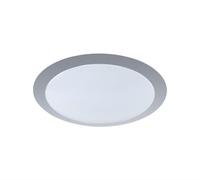 Trio Leuchten 626511287 LED Ceiling Light Fitting with 1 x 12 W LED Light Diameter 35 cm Plastic Titanium-Coloured