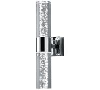 Trio Leuchten Bolsa 282410206 LED Wall Light Metal Chrome 2X 3.2 Watt