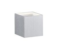 Trio Leuchten Louis 223310105 LED Wall Light Aluminium/White Interior 4.3 Watt LED 10 x 10 x 10 cm