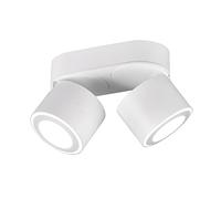 Trio Leuchten Taurus 652910231 LED Recessed Ceiling Light with 2X 3.5 Watt and 2X 1.5 Watt LEDs Matte White