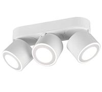 Trio 652910331 Taurus 3 LED Surface or Recessed Spot Light, matt white