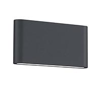 Outdoor Light Grey Thames II LED Wall IP54 Anthracite Up & Down Trio 227660242