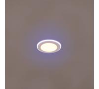 Trio Lighting Argus LED downlight RGBW remote Ø 8 cm white