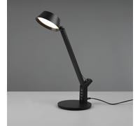 Trio Lighting Ava LED table lamp with dimming function, black