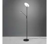 Trio Lighting Brantford LED floor lamp, reading lamp, matt black
