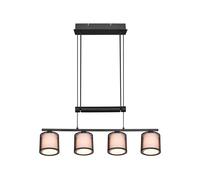 Trio 311400432 Burton 4 Bar Light, white & black
