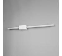 Trio Lighting Cassino LED wall light, matt white, width 70 cm, metal