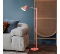 Trio Lighting Cosima floor lamp, apricot, height 126 cm, metal