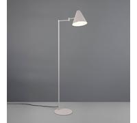 Trio Lighting Cosima floor lamp, light grey, height 126 cm, metal