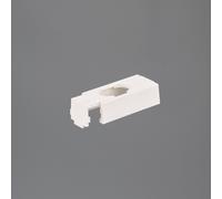 Trio Lighting Cover for DUOline two-circuit track white matt