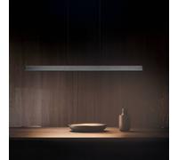 Trio Lighting Donegal LED pendant light, black, length 150 cm, CCT