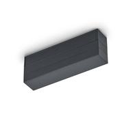 Trio Lighting DUOline universal power feed, two-circuit, black