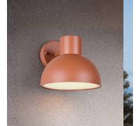 Trio Lighting Elbe outdoor wall light, apricot, die-cast aluminium, E27