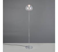 Trio Lighting Flynt LED floor lamp, height 130 cm, chrome-coloured, metal, CCT