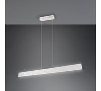 Trio Lighting Galway LED pendant light, light grey, up/down, CCT, metal