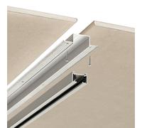Trio Lighting Installation profile for DUOline two-circuit track lighting system, aluminium