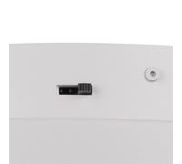 Trio Lighting Keaton LED ceiling lamp, light grey, Ø 40 cm, metal, CCT