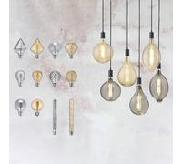 Trio Lighting LED globe bulb E27 6 W 2,700 K amber