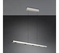 Trio Lighting LED hanging light Graham, nickel, metal, up/down, CCT, dimmer