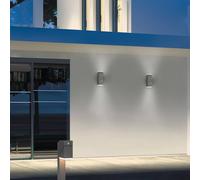 Trio Lighting LED outdoor wall light Avon, 2-bulb