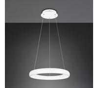 Trio Lighting LED pendant light Cardona, Ø 62 cm, white, CCT, metal
