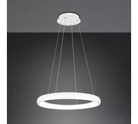 Trio Lighting LED pendant light Cardona, Ø 75 cm, white, CCT, metal