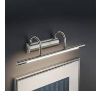 Trio Lighting LED wall light Lorena, matt nickel