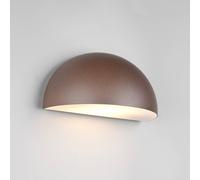 Trio Lighting Maas outdoor wall light, rust brown, die-cast aluminium, E27