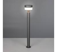 Trio Lighting Mackenzie LED path light, height 95 cm, anthracite, cast aluminium