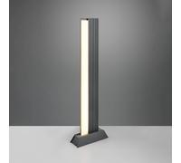 Trio Lighting MARIZA LED path light, height 100 cm, anthracite, metal, IP65
