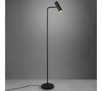 Trio Lighting Marley floor lamp, matt black